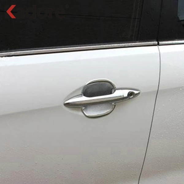 Для Kia Cerato K3 Forte 2012 2013 хромированная боковая дверная ручка накладка наклейка внешние аксессуары для автомобиля Стайлинг