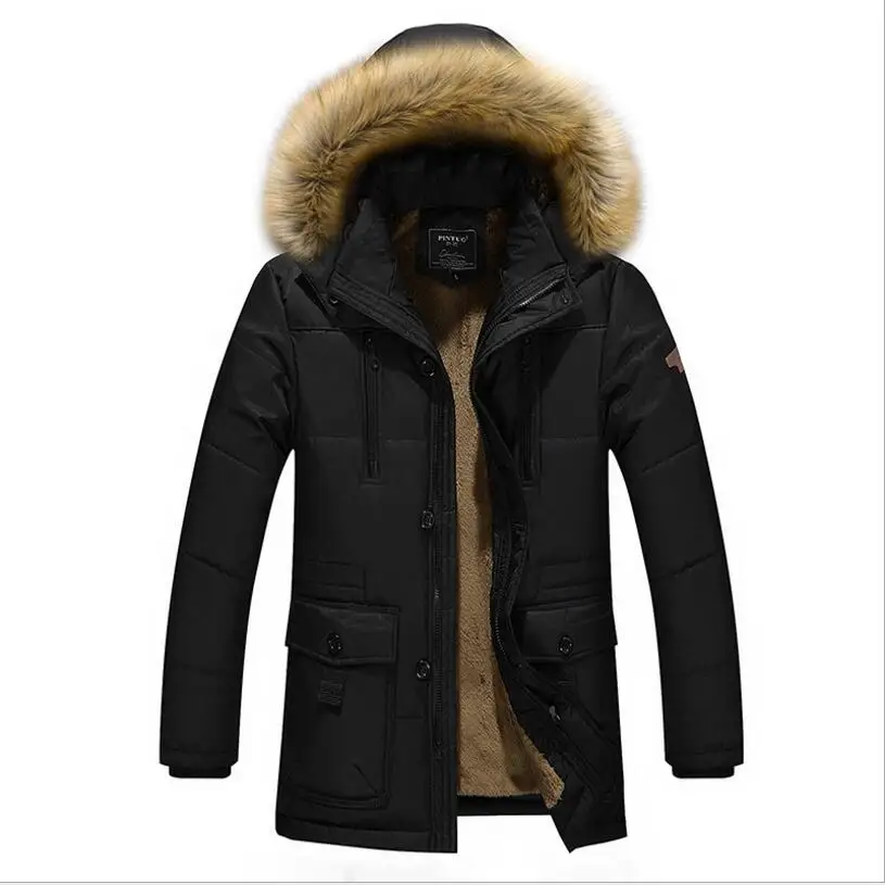 Wool Liner Men Winter Outwear Coats Down Jackets Warm Parkas New Male Hooded Thick | Мужская одежда