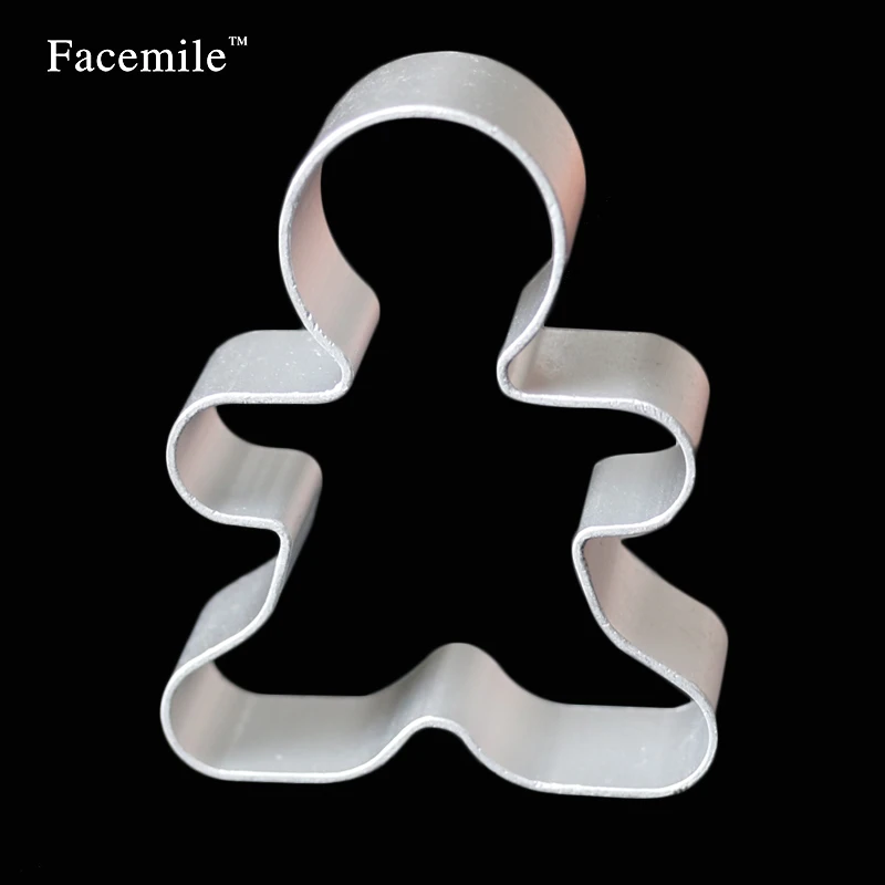 Facemile рождественские инструменты для резки печенья из алюминиевого сплава