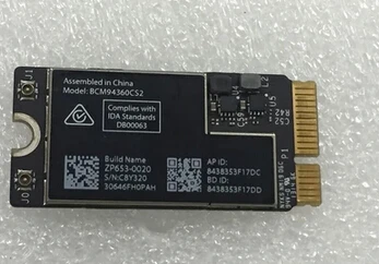 Беспроводная Wi-Fi карта Broadcom Bcm94360CS2 BCM94360CS2AX Bluetooth Bt для A1466 A1465 A1370 1369 | Компьютеры и