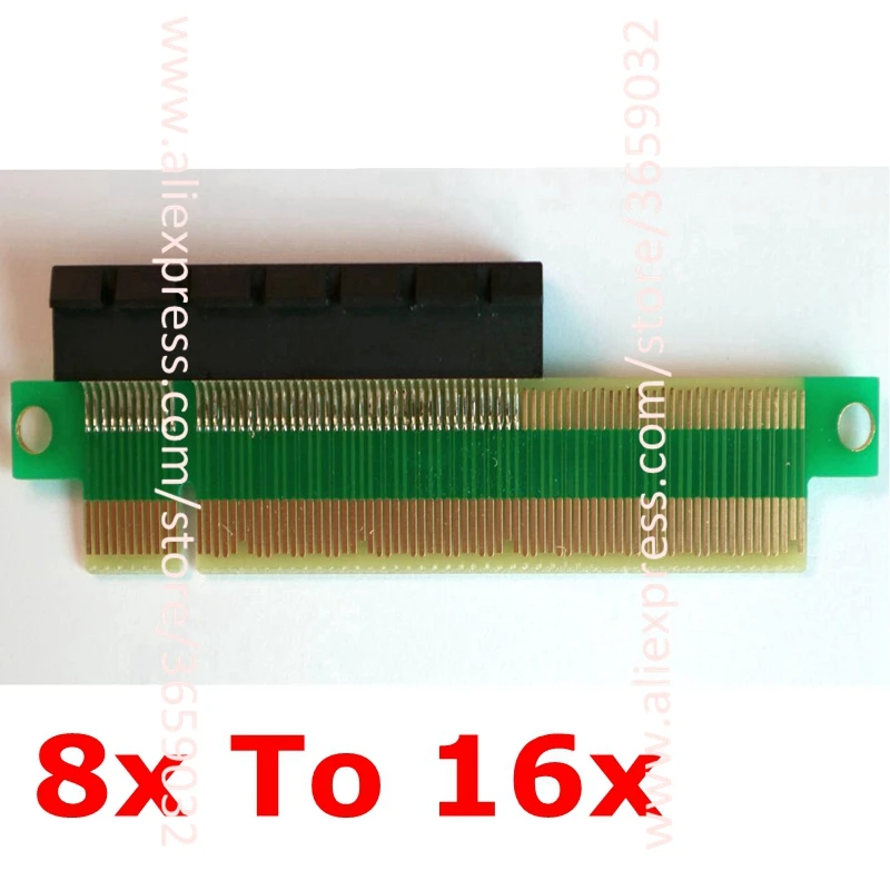 PCI E 1X 4X 8X 16X переходник с внутренней резьбой на внешней адаптер для преобразования