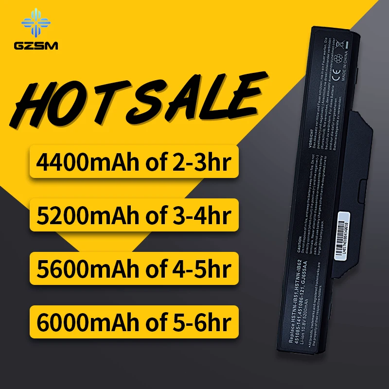 HSW 5200 мАч батарея для COMPAQ 510 511 610 615 Hp 550 бизнес ноутбука 6720s 6730s 6735s 6820s 6830s HSTNN-IB51 HSTNN-IB62