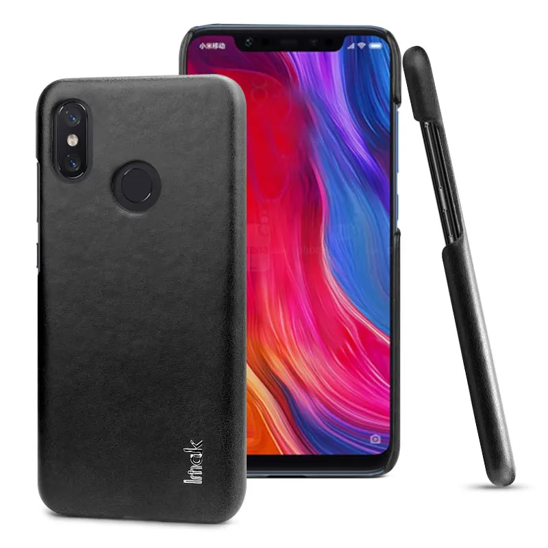 Роскошный чехол Imak Ruiyi для Xiaomi MI 8 MI8 M8 SE 8SE тонкий чехол-накладка телефона деловые