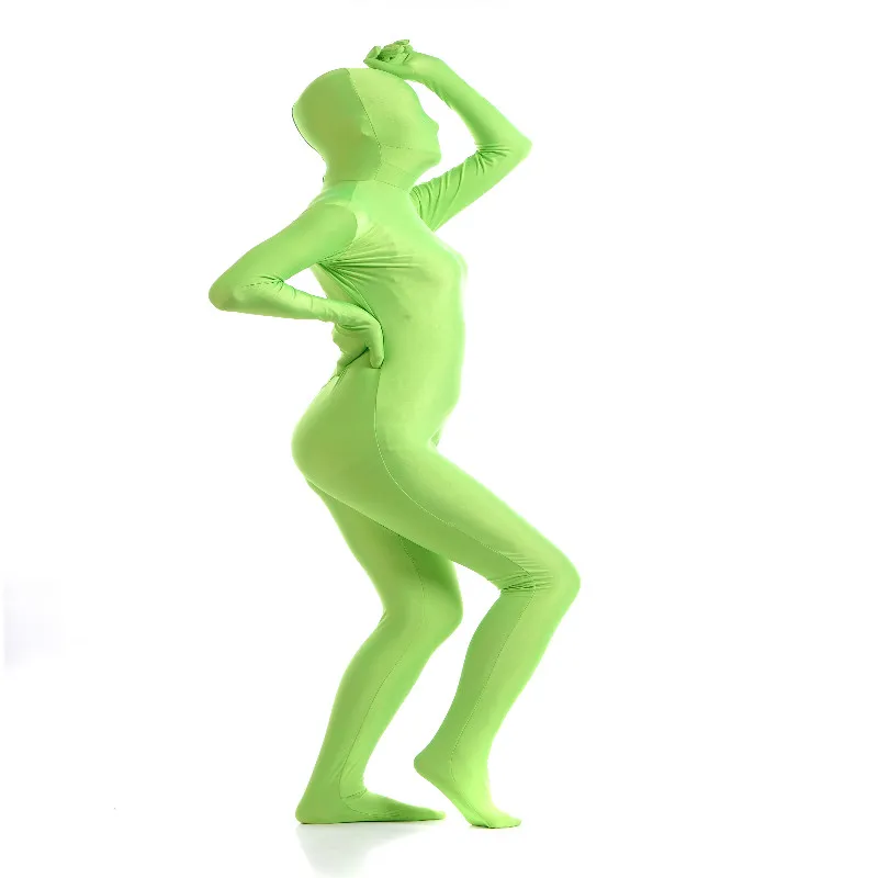 Взрослый костюм Zentai из лайкры на все тело, на заказ, для Хэллоуина, для женщин, вторая кожа, облегающие костюмы, спандекс, комбинезон из лайкры, костюмы для косплея