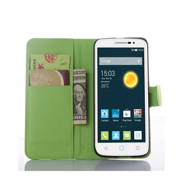 Effelon для Alcatel One Touch POP 2 чехол кошелек стильный книжка телефона подставка слот