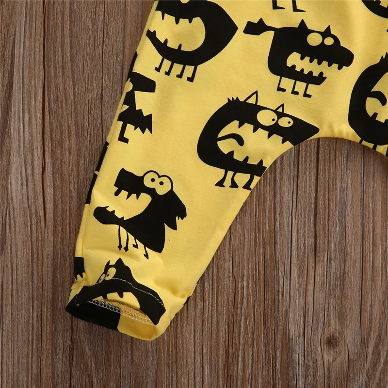 Новая модная детская одежда 2016 г. Детские длинные шаровары с рисунком для