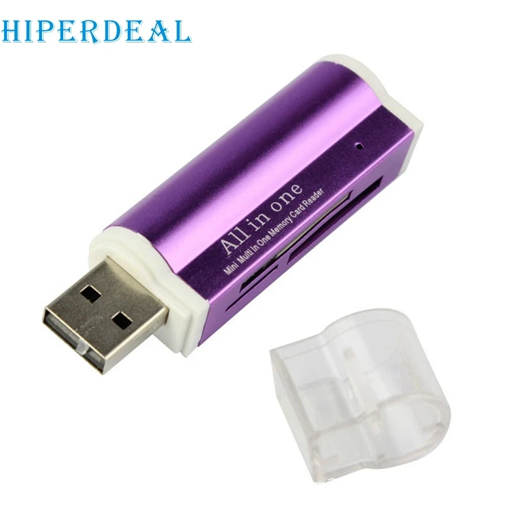 Ecosin2 Новинка для Micro SD SDHC TF M2 MMC MS PRO DUO все в 1 USB 2 0 Мульти устройство чтения карт