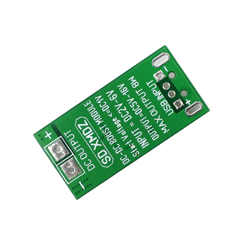 Модуль повышения напряжения 8 Вт USB вход от 5 В до 12 регулируемая плата PCB 3 7 в|power