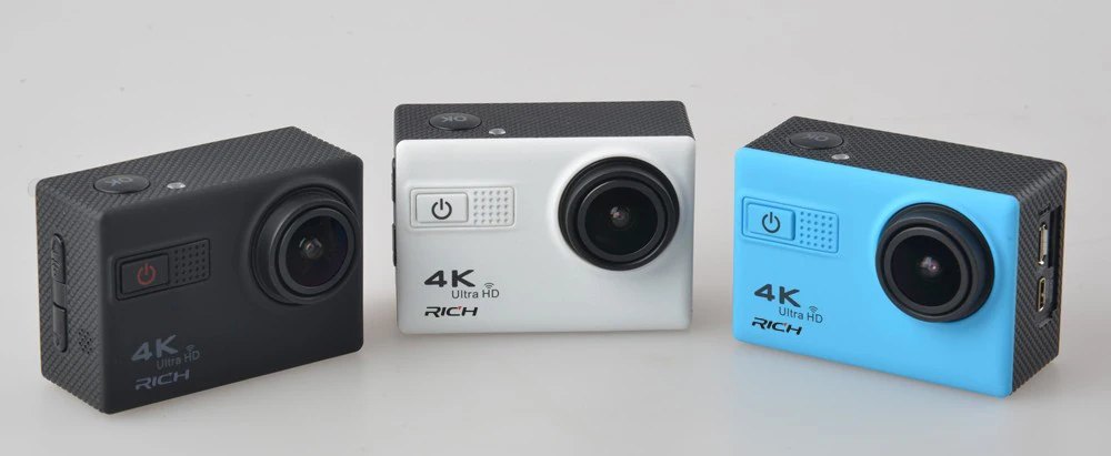 Ультра HD Экшн-камера F68 F68R hero 4 Stlye 4K 24 кадра в секунду Novatek 96660 с дистанционным управлением Wifi Водонепроницаемая 30 М камера для экстремальных видов спорта