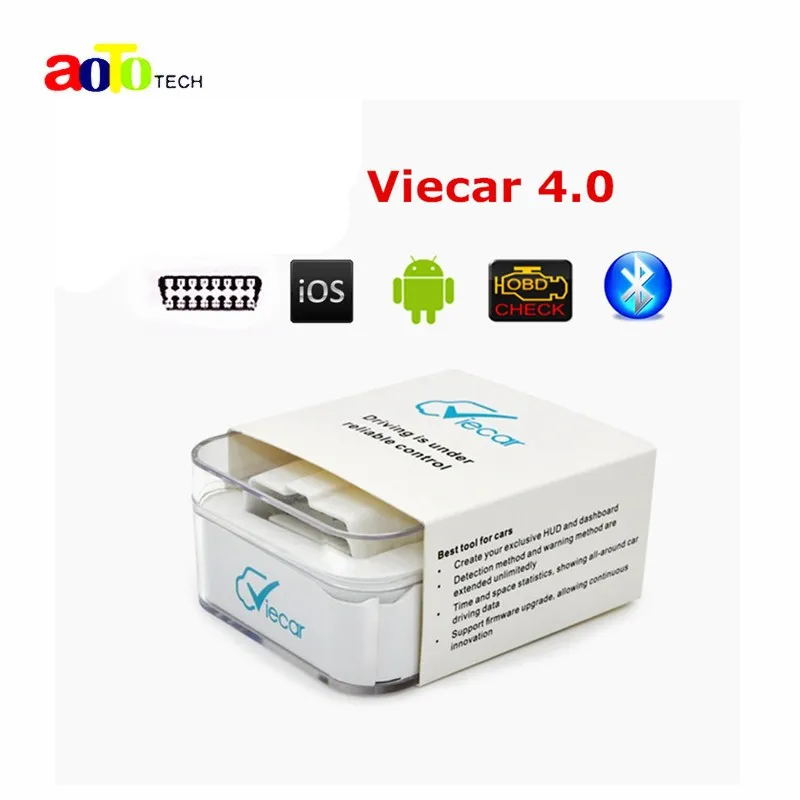 Новый Супер Мини elm327 новые показателя viecar 4 0 OBD2 Bluetooth сканер для мульти бренды с