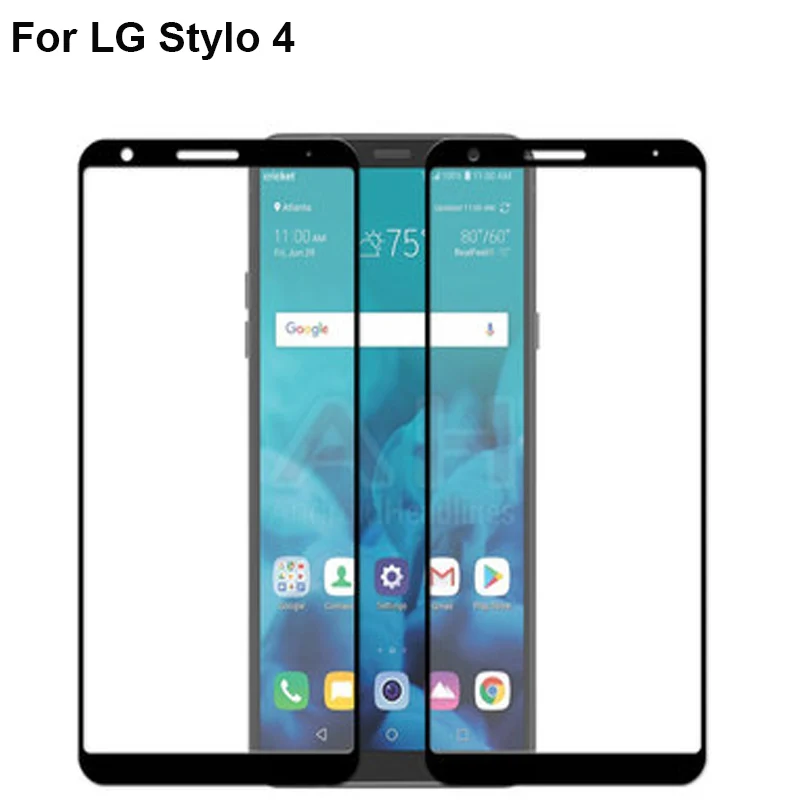 

2PCS Ultra-Thin screen protector Tempered Glass For LG Stylo 4 full Screen protectiveFor LG Stylo 4 Stylo4