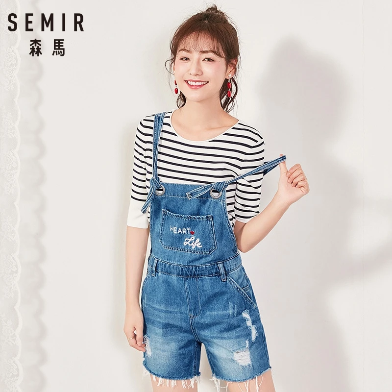 SEMIR элегантные сексуальные комбинезоны для женщин без рукавов комбинезон