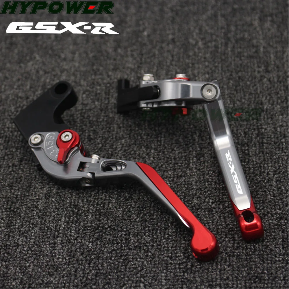 Складные Выдвижные рычаги тормозной муфты для Suzuki GSXR1000 GSX R1000 2005 2006Laser Logo (GSX