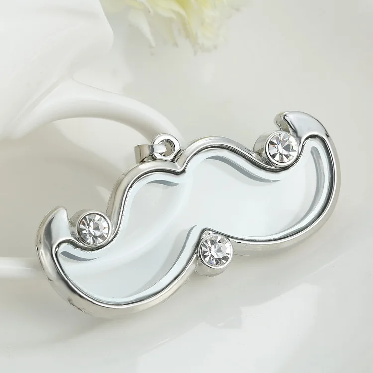 Мода Усы плавающей очарование медальон памяти живых Стекло кулон Цепочки и