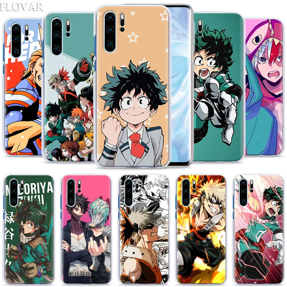 Boku no Hero Academy чехол для телефона coque для huawei P30 Pro P10 P20 P30 Lite P8 P9 Lite P Smart Plus чехол