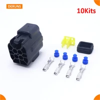 10set 4pin way seal waterproof electrical wire female connector for car