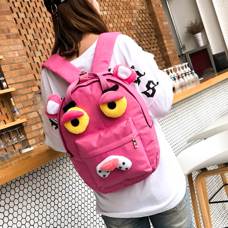 3 шт./компл. рюкзаки с розовой пантерой для девочек подростков школьные сумки