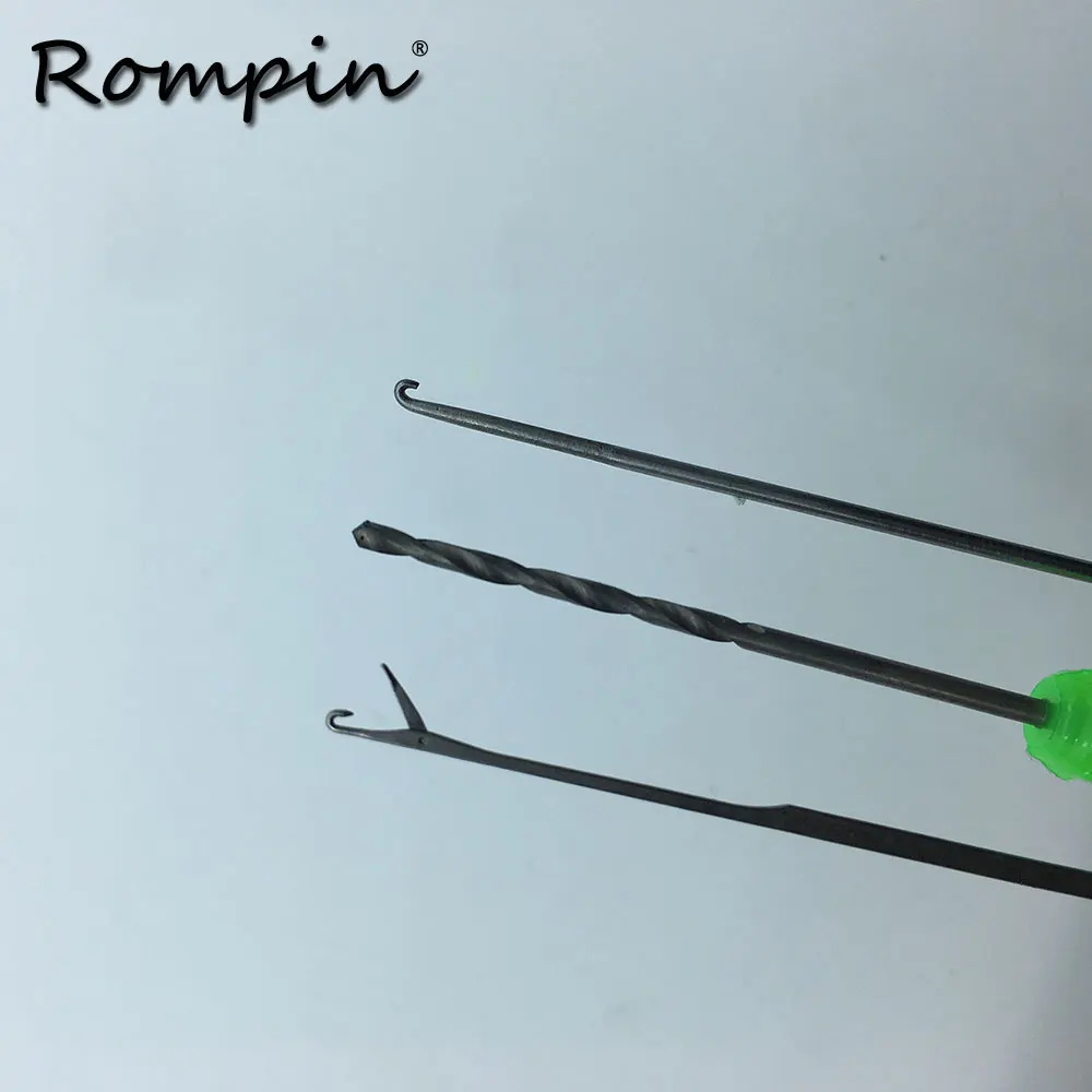 Rompin плоскогубцы для ловли карпа буровые лески игла сращивания инструменты