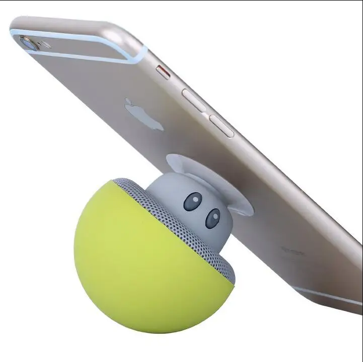 Портативный держатель телефона Bluetooth динамик мини Гриб беспроводной громкой