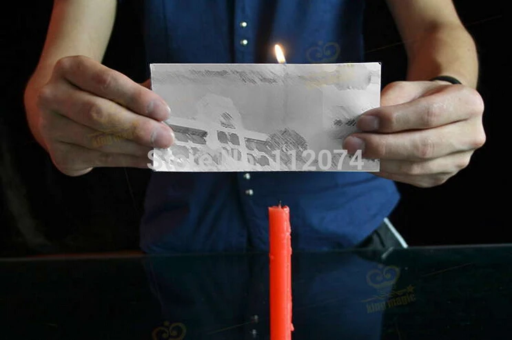 Плавающий Светильник-свеча Волшебные трюки левинация магии сцена крупным планом