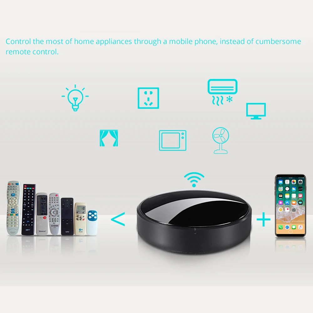 Funry переключатель RC Мини умный беспроводной пульт дистанционного управления RF 433