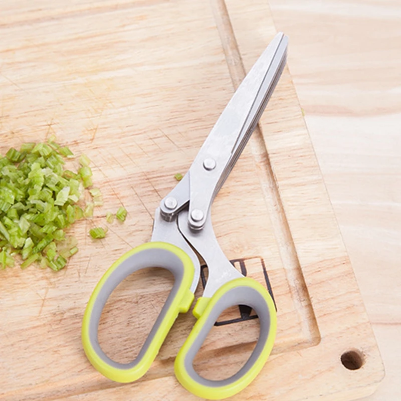 Кухонные ножницы слоев Basil Rosemary профессиональные швейные направляемые для