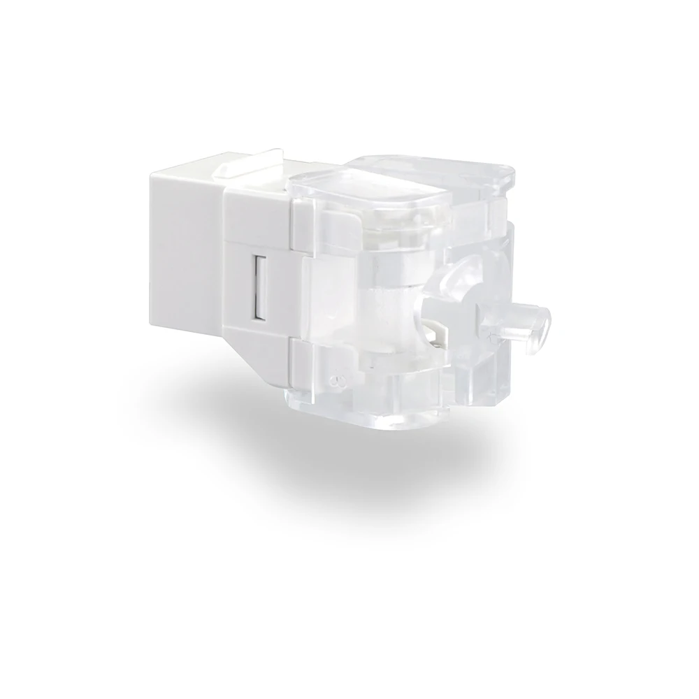 Cat6 RJ45 сплиттер адаптер Keystone LAN разъем Ethernet сетевой соединитель удлинитель модуль