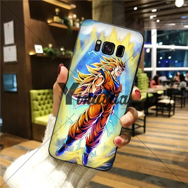 Чехол Yinuoda Dragon Ball goku DragonBall для GALAXY s5 s6 edge s7 s8 plus s9 хит продаж | Мобильные телефоны и