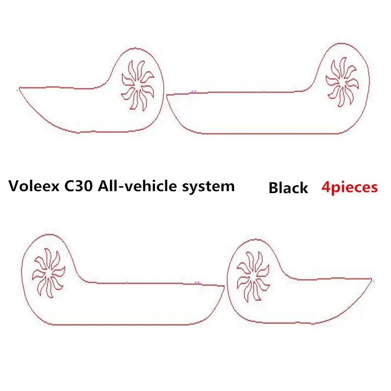 

TAIJS car door pad for Great Wall Fashion Style for Great Wall Voleex C30 C50 H2H5H6H9 dust resistant cover