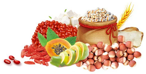 100% чистый натуральный завод красная фасоль и Coix семян лотоса Poria cocos смешанный