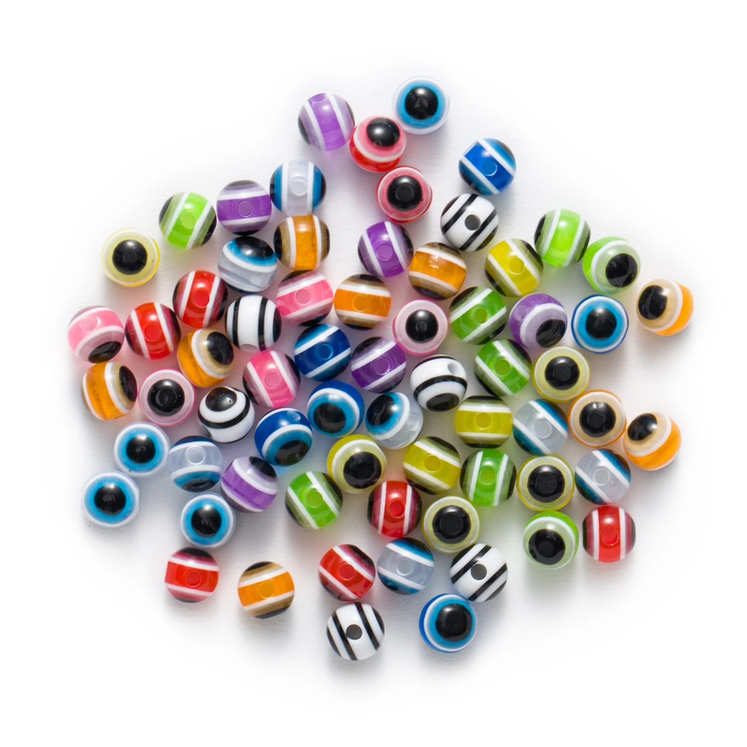 50 шт. круглые бусины из смолы 6 12 мм|spacer beads|beads spacers beadsbeads beads |