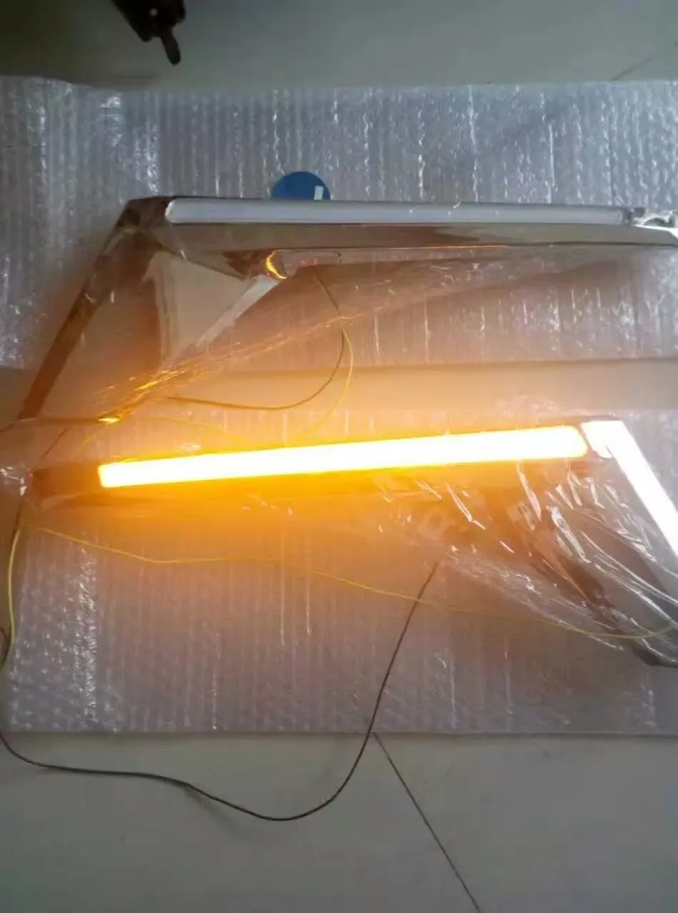 LED 2016 ~ 2018 Cruiser дневной свет противотуманный фара corolla camry Hiace sienna yaris prado свет|daytime