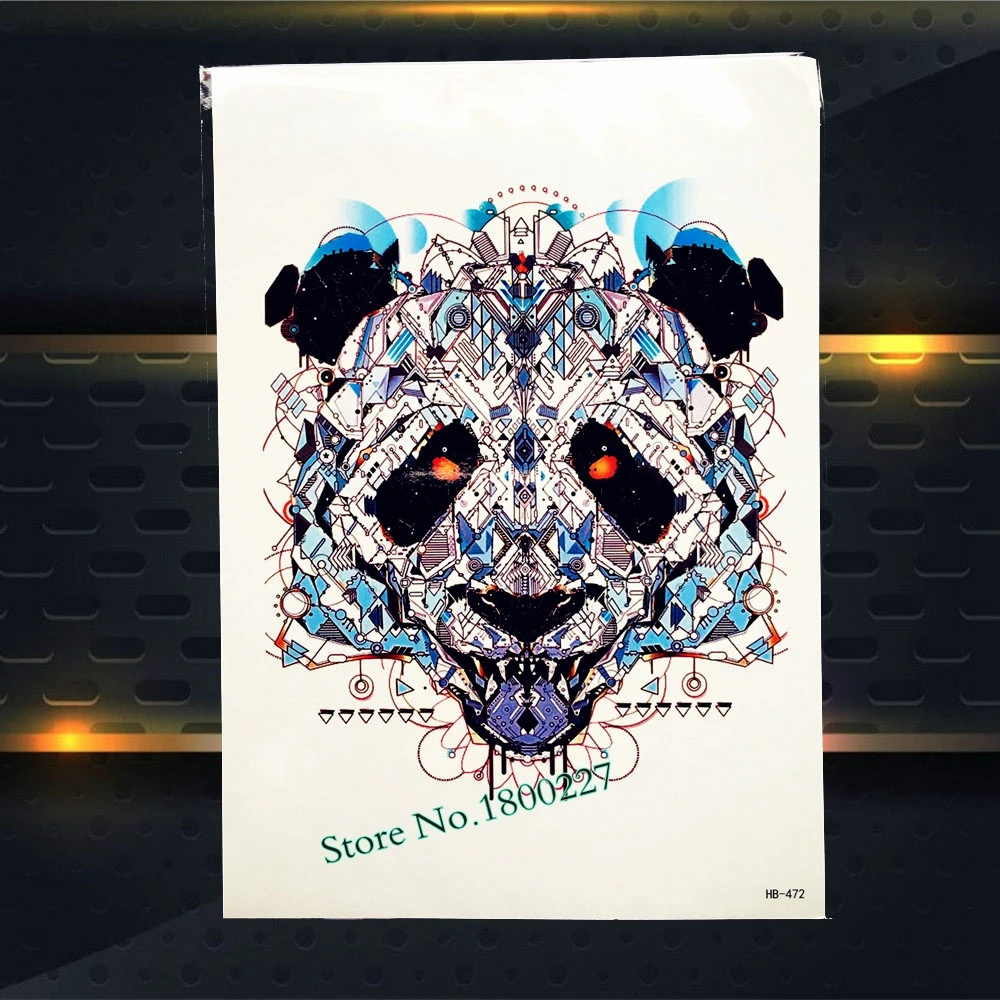 3D Настоящее Русалка временные Водонепроницаемый татуировки море горничной