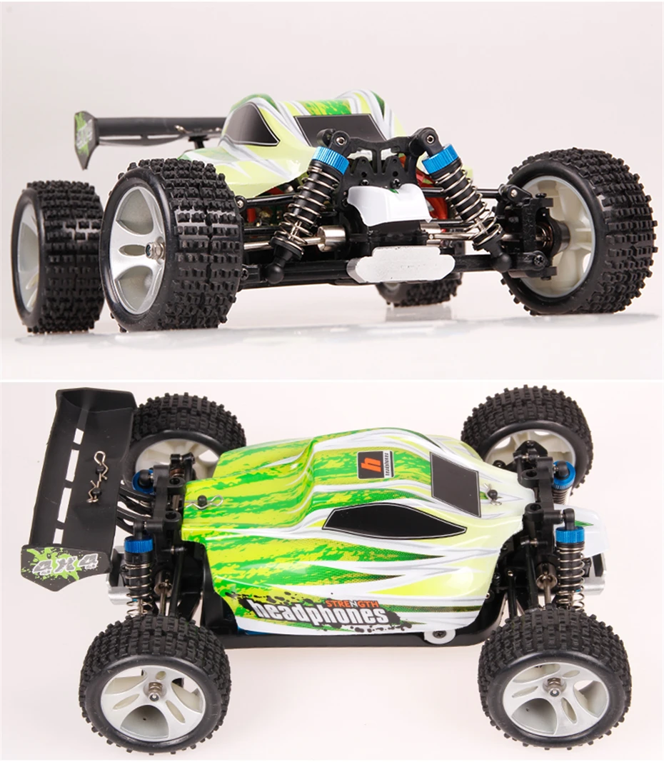 Wltoys A959-B 1:18 Радиоуправляемая машина 2,4G 4WD 70 км/ч высокоскоростная радиоуправляемая дрифтерная Машина Радиоуправляемая машинка радиоуправляемая багги