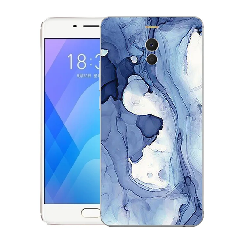 Чехол для телефона s Meizu M6 Note чехол с мраморным принтом задняя крышка прозрачные