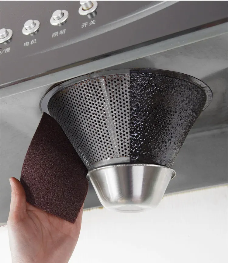 Vanzlife Наждачная губка для чистки кухонных принадлежностей Волшебная салфетка Бытовая обеззараживание артефакт для окрашивания губка для чистки