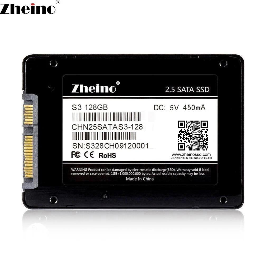 Твердотельный накопитель Zheino 2 5 дюйма SATA3 SSD 120 ГБ 128 256 512 | Компьютеры и офис