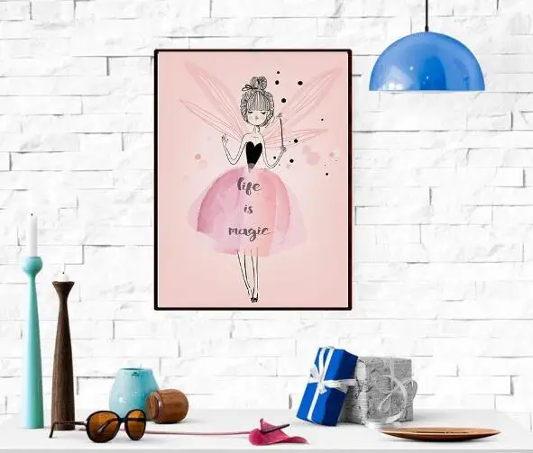 Картина на холсте для девочек | Дом и сад