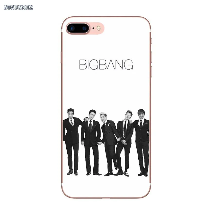 K POP прозрачные чехлы из ТПУ BigBang для Xiaomi Redmi 2 S2 Note 6 7 6A Mi 8 Lite 9 SE Pro Max 3 Mix S Pocophone