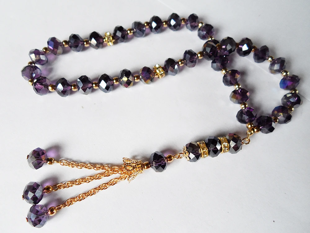 2020 новый стиль мусульманский четки 2 слоя Хрустальный Браслет новая модель