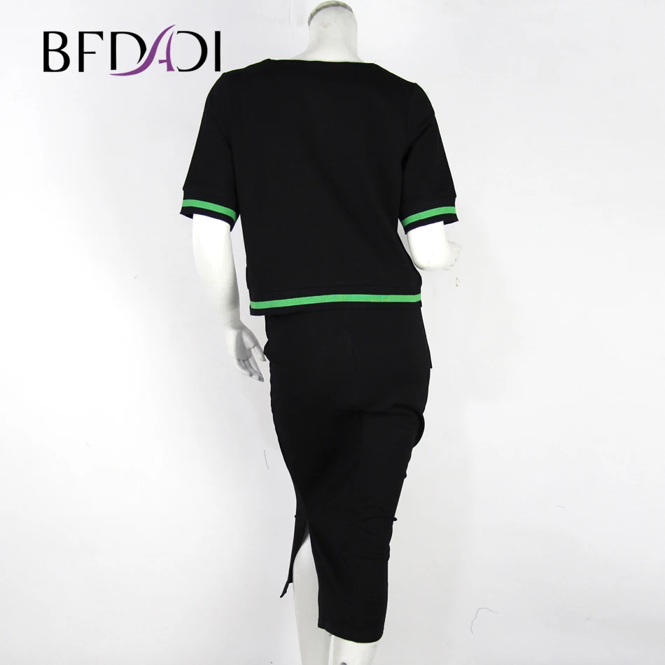 Женский спортивный костюм BFDADI комплект из двух предметов повседневный топ и