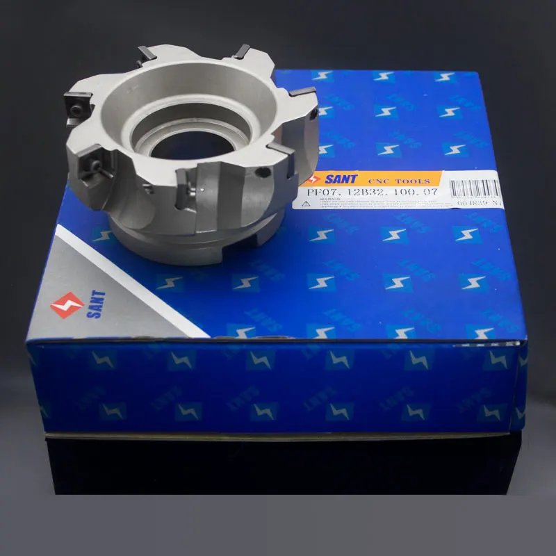 

Milling tools Indexable milling cutter Match insert XDMT12 Face cutter cutting disc PF07