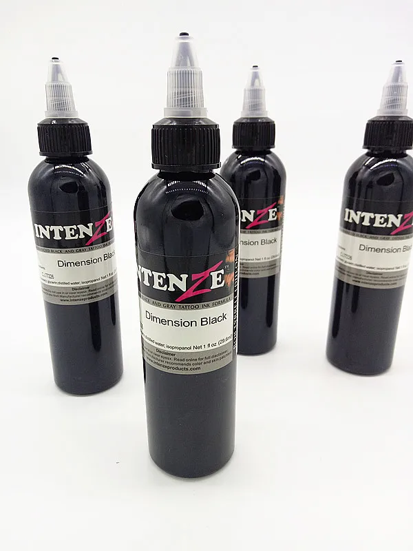 5 бутылок чернил татуировки для подкладки и затенения новейший этнический ЛАЙНЕР
