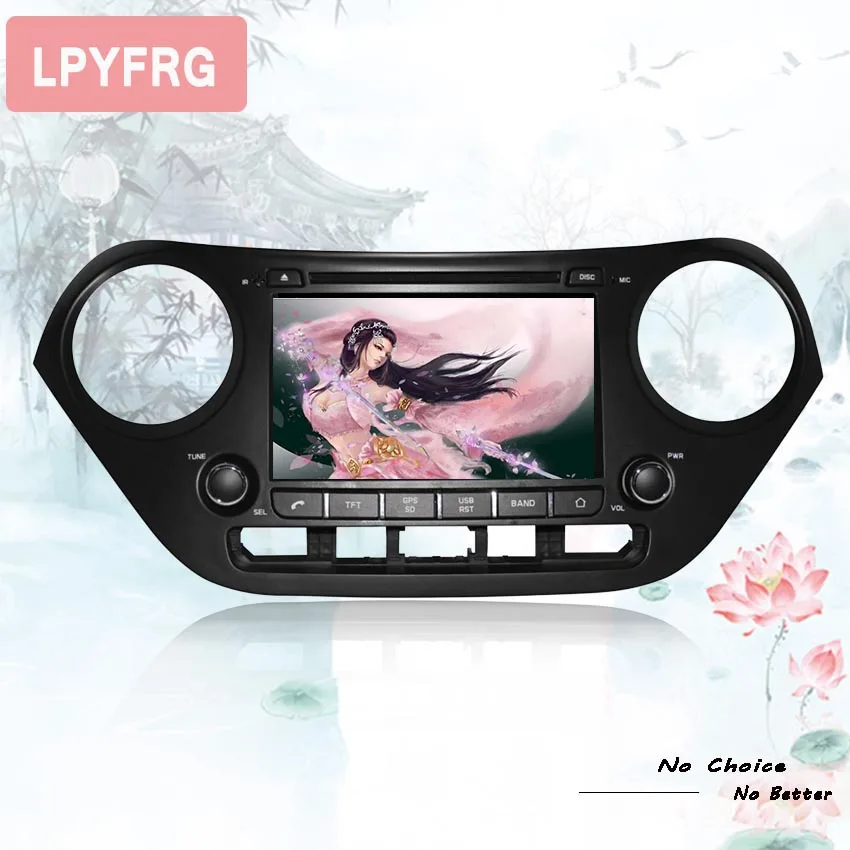 2 DIN 4G RAM android 10 0 автомобильный DVD для Hyundai Grand i10 2014 2015 2018 Восьмиядерный 64G ROM радио GPS