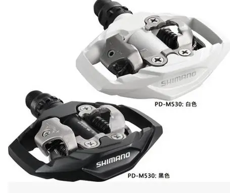Педали для велосипеда MTB M530 педали с креплением на езды велосипеде м530|bike pedals|shimano