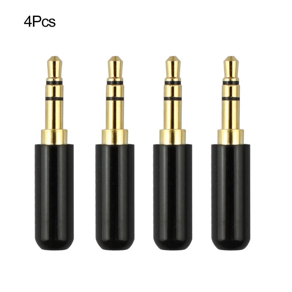 4 шт. DIY Repair 3,5 мм переменного тока 3-полюсный аудио наушники разъем Jack разъем