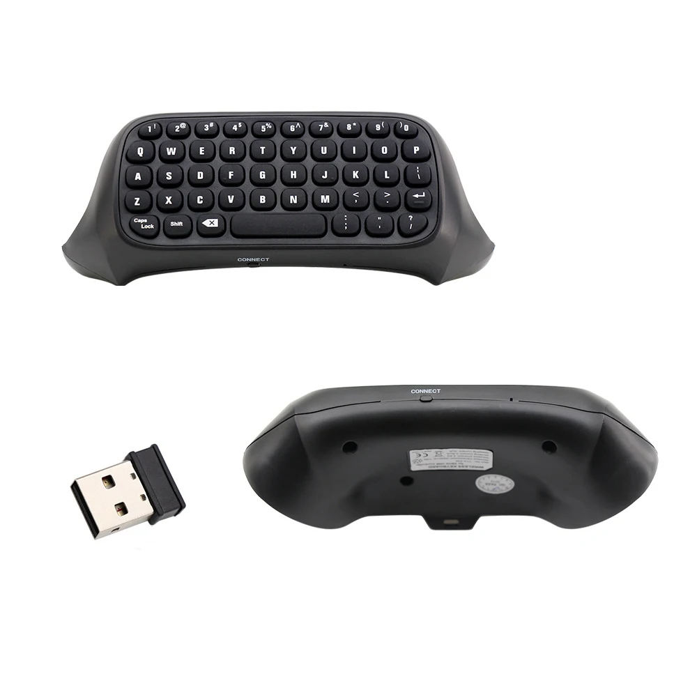 2.4G Mini Wireless Chatpad Message Keyboard for Xbox One Controller Keyboard Gaming Gamepad Keyboard