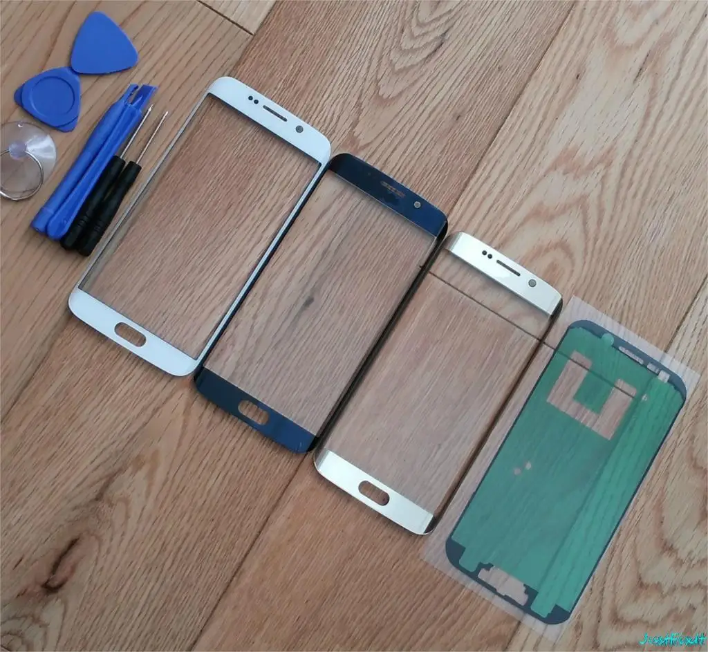 Передняя стеклянная линза для Samsung S6 edge G925F G925A ЖК дисплей внешняя Сенсорная