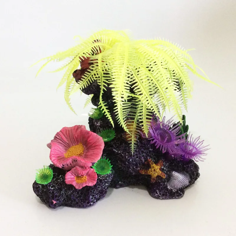 

Resin Artificial Coral Ornament for Marine Fish Tank Aquarium Decoration