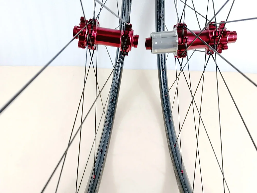 Комплект колес велосипедных 29er XC с ассиметричным смещением комплект из внешней